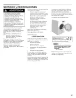 Preview for 67 page of Bosch WTVC533CUS Operating Manual