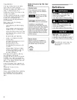 Preview for 4 page of Bosch WTVC553AUC Operating And Installation Instructions