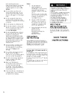 Preview for 6 page of Bosch WTVC553AUC Operating And Installation Instructions