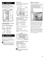 Preview for 13 page of Bosch WTVC553AUC Operating And Installation Instructions