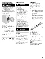 Preview for 15 page of Bosch WTVC553AUC Operating And Installation Instructions