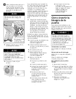 Preview for 77 page of Bosch WTVC553AUC Operating And Installation Instructions