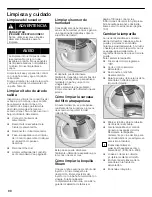 Preview for 98 page of Bosch WTVC553AUC Operating And Installation Instructions