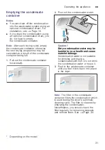 Preview for 31 page of Bosch WTW845W0ES Installation And Operating Instructions Manual