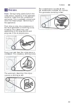 Preview for 33 page of Bosch WTW845W0ES Installation And Operating Instructions Manual