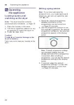 Preview for 26 page of Bosch WTW85451GB Installation And Operating Instructions Manual