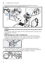 Preview for 14 page of Bosch WTW85460AU Installation And Operating Instructions Manual