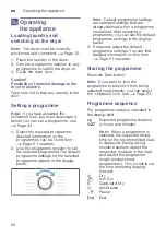 Preview for 24 page of Bosch WTW85460AU Installation And Operating Instructions Manual