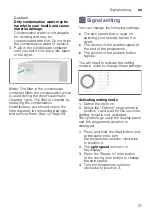 Preview for 27 page of Bosch WTW85460AU Installation And Operating Instructions Manual