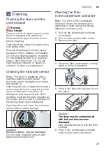 Preview for 29 page of Bosch WTW85460AU Installation And Operating Instructions Manual