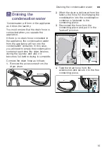 Preview for 15 page of Bosch WTW8547IL Installation And Operating Instructions Manual