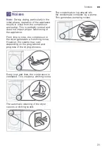 Preview for 31 page of Bosch WTW8547IL Installation And Operating Instructions Manual