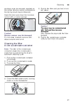 Preview for 27 page of Bosch WTW854L8SN Installation And Operating Instructions Manual