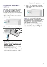 Preview for 27 page of Bosch WTW854P8SN Installation And Operating Instructions Manual