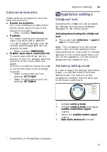 Preview for 15 page of Bosch WTW85530BY Installation And Operating Instructions Manual