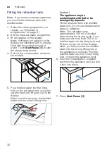 Preview for 32 page of Bosch WTW85530BY Installation And Operating Instructions Manual