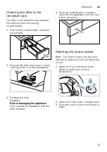 Preview for 33 page of Bosch WTW85530BY Installation And Operating Instructions Manual