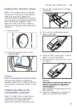 Preview for 35 page of Bosch WTW85530BY Installation And Operating Instructions Manual