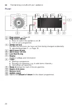 Preview for 20 page of Bosch WTW85540EU Installation And Operating Instructions Manual