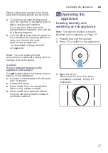 Preview for 27 page of Bosch WTW85540EU Installation And Operating Instructions Manual