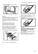 Preview for 39 page of Bosch WTW85540EU Installation And Operating Instructions Manual