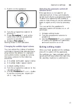 Preview for 17 page of Bosch WTW85551BY Installation And Operating Instructions Manual