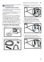 Preview for 33 page of Bosch WTW85551BY Installation And Operating Instructions Manual