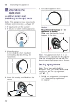 Preview for 26 page of Bosch WTW85561BY Installation And Operating Instructions Manual