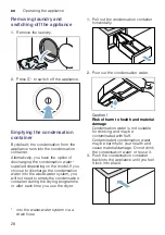 Preview for 28 page of Bosch WTW85561BY Installation And Operating Instructions Manual