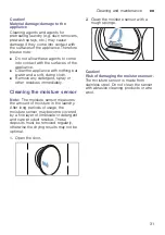 Preview for 31 page of Bosch WTW85561BY Installation And Operating Instructions Manual