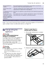 Preview for 35 page of Bosch WTW85561BY Installation And Operating Instructions Manual