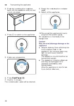 Preview for 36 page of Bosch WTW85561BY Installation And Operating Instructions Manual