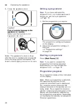 Preview for 28 page of Bosch WTW855R9SN Installation And Operation Instruction Manual