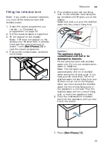 Preview for 33 page of Bosch WTW855R9SN Installation And Operation Instruction Manual