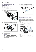 Preview for 34 page of Bosch WTW855R9SN Installation And Operation Instruction Manual