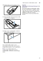 Preview for 37 page of Bosch WTW855R9SN Installation And Operation Instruction Manual