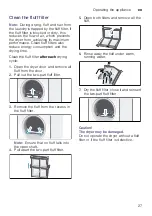 Preview for 27 page of Bosch WTW85B48SN Installation And Operating Instructions Manual