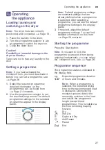 Preview for 27 page of Bosch WTW874B9SN Installation And Operating Instructions Manual