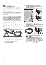 Предварительный просмотр 16 страницы Bosch WTW874M9SN Installation And Operating Instructions Manual