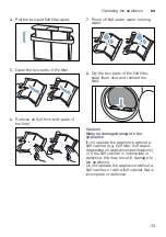 Preview for 33 page of Bosch WTW87561GB Installation And Operating Instructions Manual