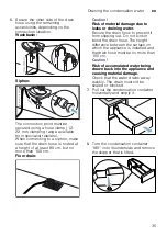 Preview for 35 page of Bosch WTW87561GB Installation And Operating Instructions Manual