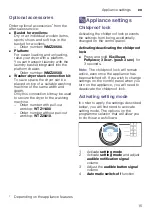 Preview for 15 page of Bosch WTW87569GR Installation And Operating Instructions Manual