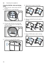 Preview for 30 page of Bosch WTW87569GR Installation And Operating Instructions Manual