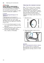 Preview for 32 page of Bosch WTW87569GR Installation And Operating Instructions Manual