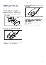 Preview for 33 page of Bosch WTW87569GR Installation And Operating Instructions Manual