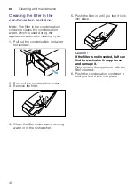 Preview for 40 page of Bosch WTW87589SN Installation And Operating Instructions Manual