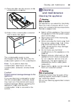 Предварительный просмотр 35 страницы Bosch WTW8758LSN Installation And Operating Instructions Manual