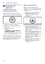 Preview for 16 page of Bosch WTW875M8SN Installation And Operating Instructions Manual