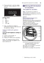 Preview for 37 page of Bosch WTW87640ES Installation And Operating Instructions Manual