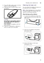 Preview for 45 page of Bosch WTW87640ES Installation And Operating Instructions Manual